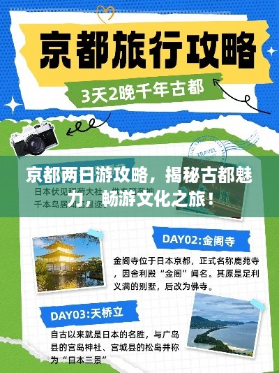 京都兩日游攻略，揭秘古都魅力，暢游文化之旅！