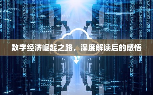 數(shù)字經(jīng)濟(jì)崛起之路，深度解讀后的感悟
