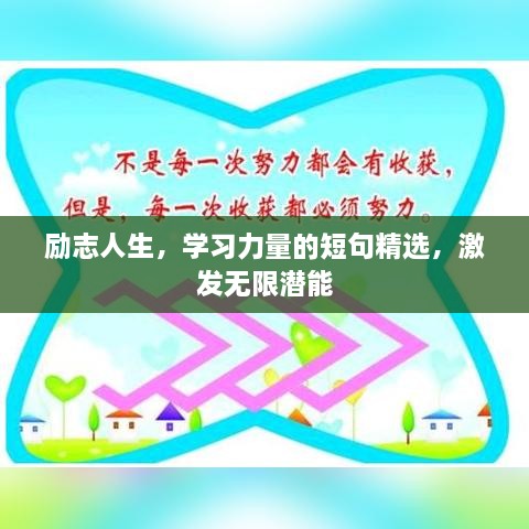 勵(lì)志人生，學(xué)習(xí)力量的短句精選，激發(fā)無限潛能