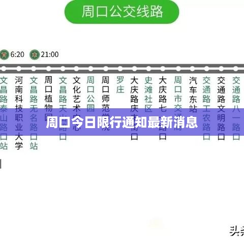 周口今日限行通知最新消息