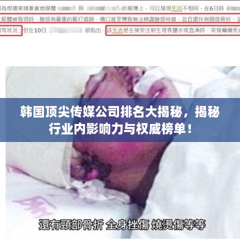 韓國頂尖傳媒公司排名大揭秘，揭秘行業(yè)內影響力與權威榜單！