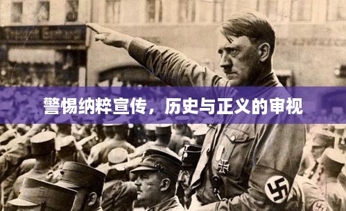 警惕納粹宣傳，歷史與正義的審視