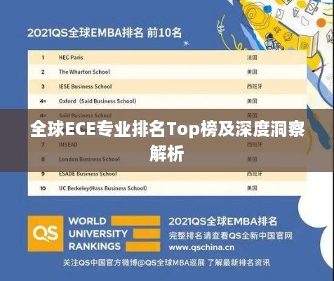 全球ECE專業(yè)排名Top榜及深度洞察解析