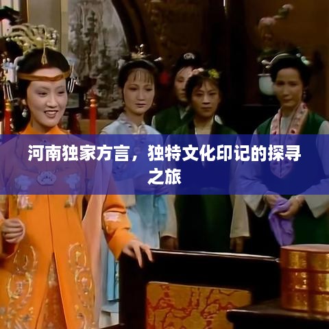 河南獨(dú)家方言，獨(dú)特文化印記的探尋之旅
