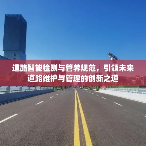 道路智能檢測(cè)與管養(yǎng)規(guī)范，引領(lǐng)未來(lái)道路維護(hù)與管理的創(chuàng)新之道