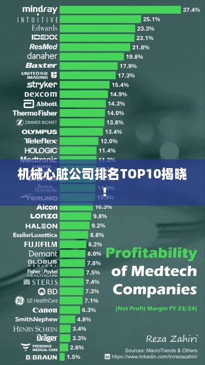 機(jī)械心臟公司排名TOP10揭曉！