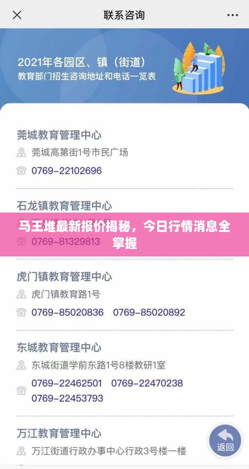馬王堆最新報(bào)價(jià)揭秘，今日行情消息全掌握