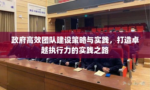 政府高效團隊建設(shè)策略與實踐，打造卓越執(zhí)行力的實踐之路