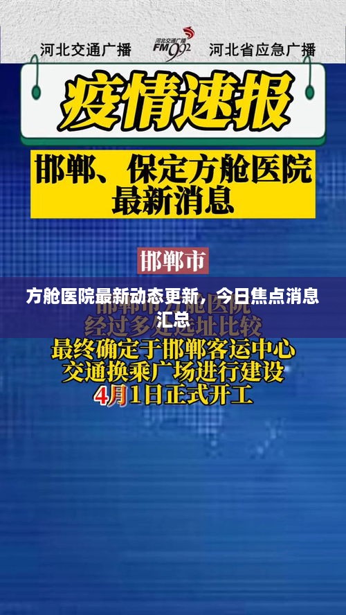 方艙醫(yī)院最新動(dòng)態(tài)更新，今日焦點(diǎn)消息匯總