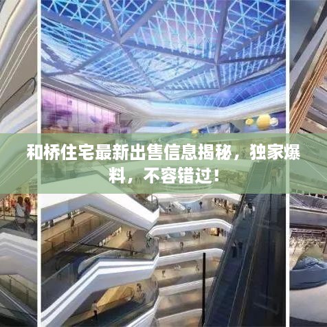 和橋住宅最新出售信息揭秘，獨(dú)家爆料，不容錯(cuò)過！