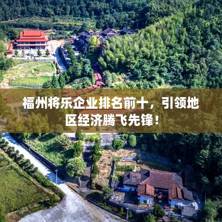 福州將樂企業(yè)排名前十，引領(lǐng)地區(qū)經(jīng)濟(jì)騰飛先鋒！