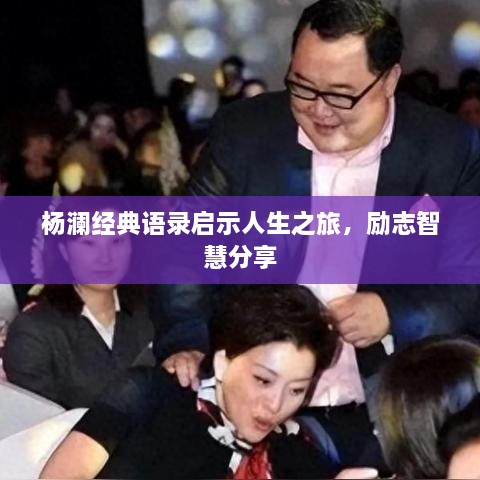 楊瀾經(jīng)典語錄啟示人生之旅，勵(lì)志智慧分享